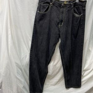 Evolution in design relaxed denim jeans men sz 42x34